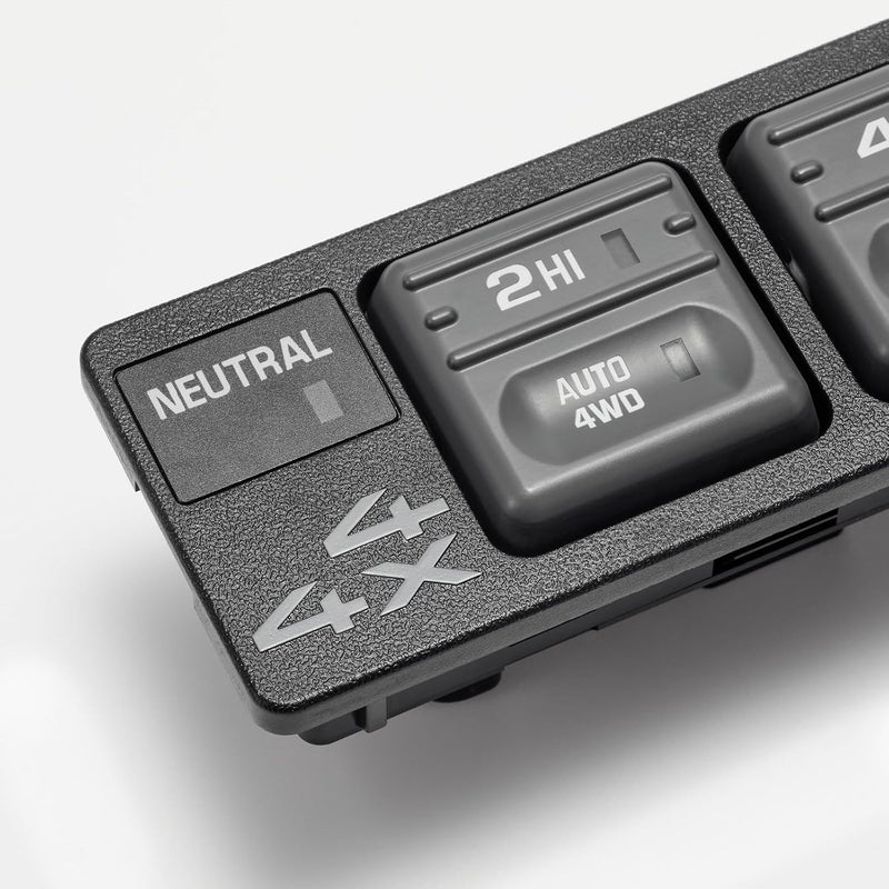 Lin Cin Yin 4x4 4WD Switch for 1998 1999 2000 Chevy Tahoe GMC K1500 K2500 K3500 Pickup Suburban Yukon Cadilla Escalade Four Wheel Drive Switch Transfer Case Selector Control 15027104,19168765,901130,TCA36,1S4235 - Image 3